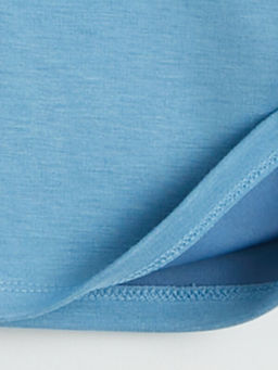 Bisiklet Yaka Bask?l? Erkek ?ocuk Ti??rt