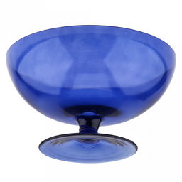 Ваза для фруктов стеклянная Берендей-6 3,5л, д28см, h15см, Скандик, сапфировый (Россия) - Домашняя мода фото 4