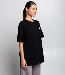 Футболка #КТ04302, чёрный