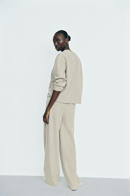 SOFT STRAIGHT-LEG TROUSERS - Zara фото 35