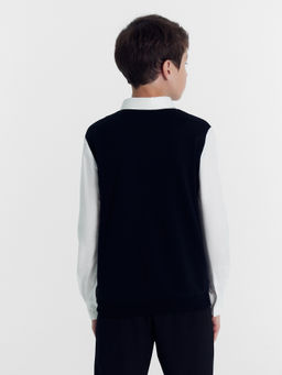 Джемпер для мальчиков в черном цвете - Mark formelle фото 4