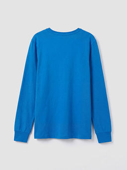 Sonic Bask?l? Bisiklet Yaka Erkek ?ocuk Pijama Tak?m