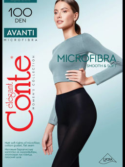 Колготки теплые CONTE AVANTI 100 nero