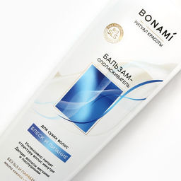 Бальзам для волос с маслом кокоса и жожоба, блеск и питание, 400 мл, BONAMI