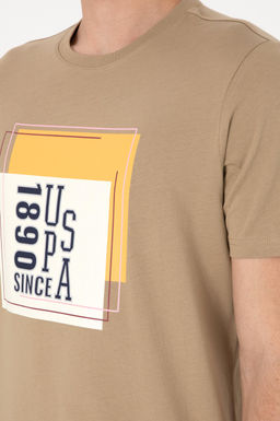 Erkek Regular Fit Bisiklet Yaka Haki Ti__rt Sepette S_rpriz _ndirim - U.s. polo assn фото 7