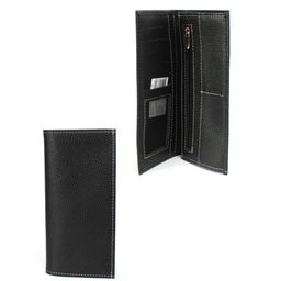 Портмоне мужское Croco-ПР-965 натуральная кожа 3 отд, 10 карм, черный флотер (40) 259970