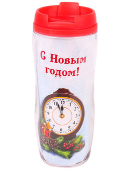Термокружка "5 минут до Нового Года" 350мл. (КП-7945)