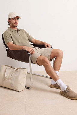 Mint Regular/Normal Kesim Dokulu Polo Yaka T-shirt TMNSS26PO00047 - Trendyolmilla фото 2