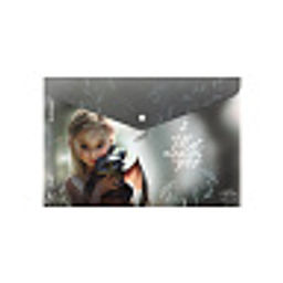 Цена за 12 шт. Папка-конверт на кнопке пластиковая ErichKrause Magic Pet, A4, ассорти (в пакете по 12 шт.)  фото 3