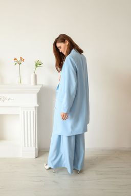 Жакет AURA 1027-170 голубой  фото 2