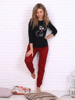 Костюм женский, модель 162, трикотаж (Кошка) - Ивановотекстиль фото 4