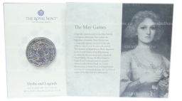 5 фунтов 2024 года Великобритания Мифы и Легенды Дева Мариан (в блистере)
