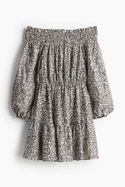 Vestido off-the-shoulder - H&m фото 9