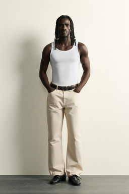PANTAL?N LOOSE FIT / Crudo