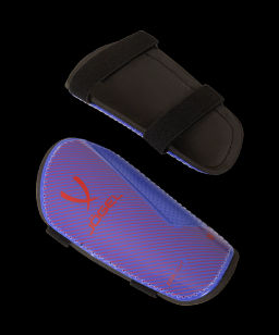 Щитки футбольные JOGEL JA-201, синий  фото 3