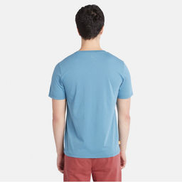 Мужская футболка Timberland TFO T-Shirt Tree Logo Regular синяя фото 4