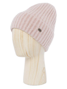 Шапка жен. пух енот+шерсть+виск LB-N88059 pink