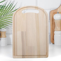 Доска разделочная из массива березы, 26х18х0,8 см