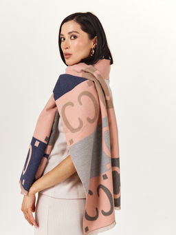 в составе ШЕРСТЬ  и КАШЕМИР Большой, мягкий, теплый  двусторонний палантин - Tantino фото 7