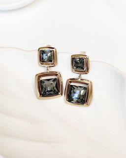 Серьги с кристаллами Swarovski