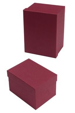 Коробки прямоугольные 10 в 1, 31*26*17 см (SF-7184) бордовый - Больше подарков фото 2
