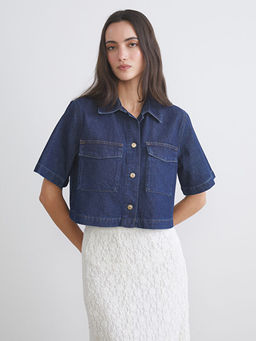 Regular Fit Kad?n Jean G?mlek