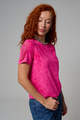 Футболка женская Натали 7497 кулирка хлопок с эластаном  фото 30