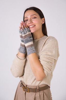 Гловелетты с натуральной шерстью