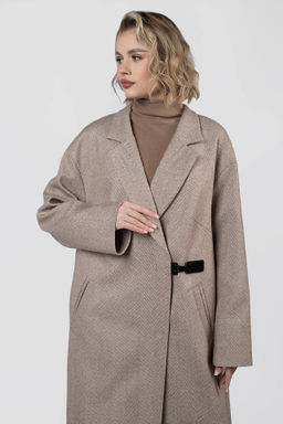 01-11847 Пальто женское демисезонное - El podio фото 5