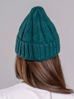 Базовая шапка бини с отворотом - Pretty mania фото 3