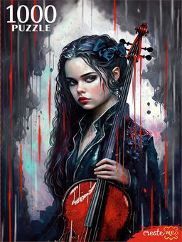 Puzzle 1000 элементов "Девушка с виолончелью" (ГИП1000-0505)