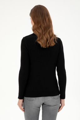 Женский черный базовый свитер Неожиданная скидка в корзине - U.s. polo assn фото 5