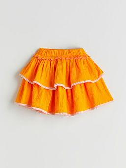 Beli Lastikli F?rf?rl? K?z ?ocuk Etek