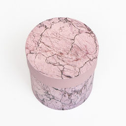 Набор круглых коробок 5в1 Мрамор, 25 25 15 15 см - Simaland фото 4