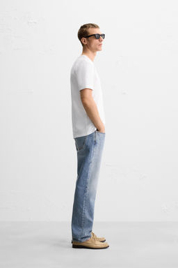 BASIC V-NECK T-SHIRT - Zara фото 4