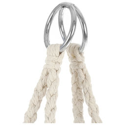 Гамак-кресло maclay, подвесное, плетёное, 60×80 см, бежевое