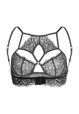 Бралетт удлиненный Erolanta Lada, черный (42-44)  фото 8