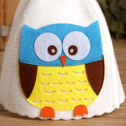 Шапка для бани с детской аппликацией Гарри войлок - Simaland фото 2