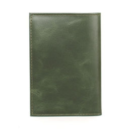 Обложка для автодокументов Croco-АВ-101 н/к, зеленый тем пулл-ап (205) 261096  фото 2