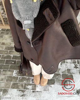 Зимняя утепленная дубленка - Bruno фото 3