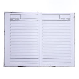 Цена за 2 шт. Ежедневник недатированный А5, 128 листов «БЕЛЫЙ МРАМОР», твёрдая обложка, глянцевая ламинация