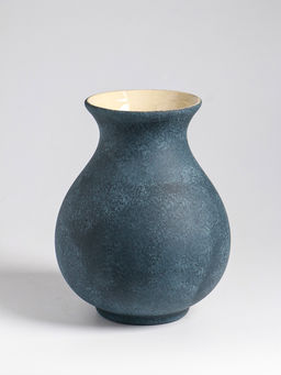 Ваза настольная керамика "Клето" 20х15 см, синий