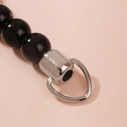 Ручка для сумки, 34×1.5 см, чёрная