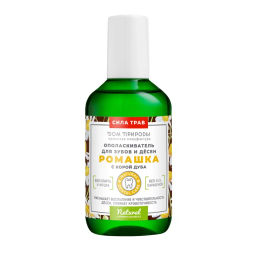 Ополаскиватель для зубов и десен Ромашка с корой дуба, 300мл Ополаскиватель для зубов и десен Ромашка с корой дуба, 300мл