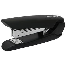 Степлер Berlingo "Hyper" №24/6, 26/6 пластиковый (KSn_25324) черный, до 25л.