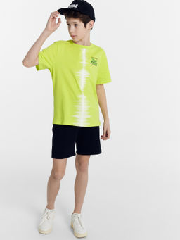 Футболка для мальчиков салатовая с печатью - Mark formelle фото 2