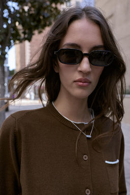 COMBINED KNIT CARDIGAN - Zara фото 4