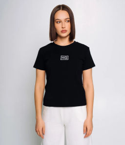 Футболка #КТ05401, чёрный