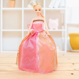 Кукла-модель Оля в пышном платье, МИКС - Simaland фото 9