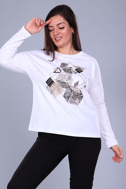 Футболка 55038 с дл.рукавом - Натали фото 10